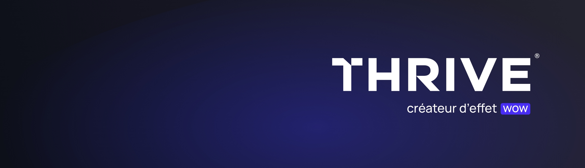 Bannière agence Agence THRIVE