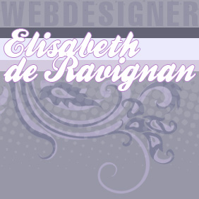 Logo Elisabeth de Ravignan • Webdesigner