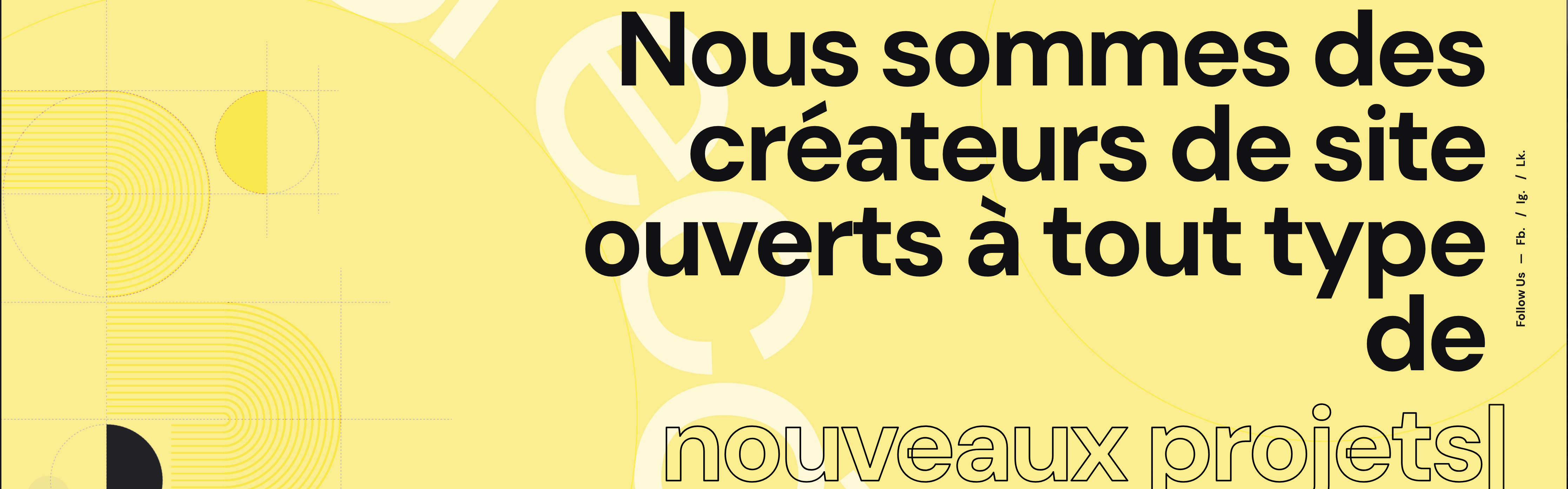 Bannière agence AUM WEB